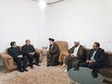 دیدار نماینده ولی فقیه در بنیاد با خانواده معظم شهید امیر حسین الفتی از شهدای جنگ رمضان در ایلام 
