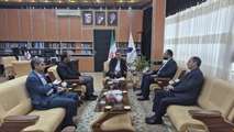 دیدار مدیرکل دبیرخانه شورای عالی ترویج و توسعه فرهنگ ایثار و شهادت با استاندار ایلام