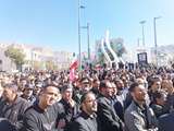 تشییع باشکوه پیکر مطهر شهدای مرزبانی در ایلام 
